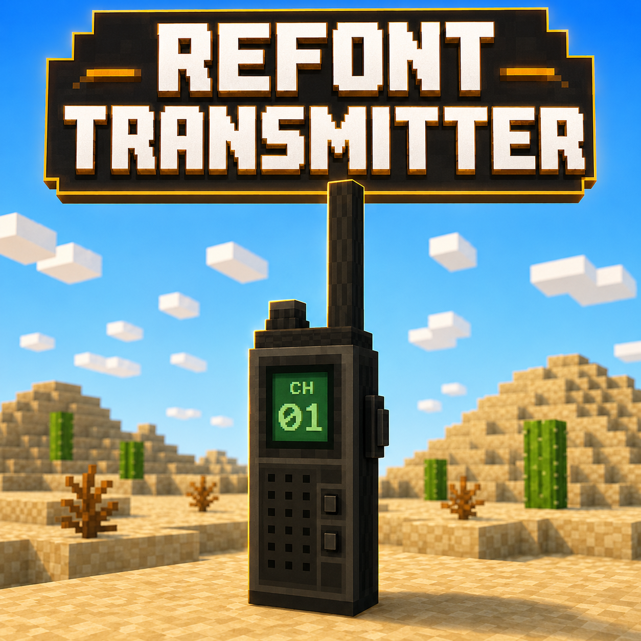 RefontTransmitter - Realistic Radios with Channels and Interference